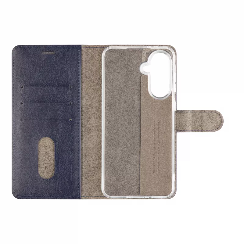 Fixed Opus Funda tipo libro para Samsung Galaxy A37 5G, Piel sintética, Azul