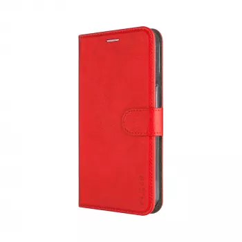 Funda Fixed Opus Book para Samsung Galaxy A37 5G, piel sintética, rojo