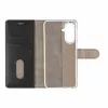 Fixed Opus funda tipo libro para Samsung Galaxy A57 5G, piel sintética, negro