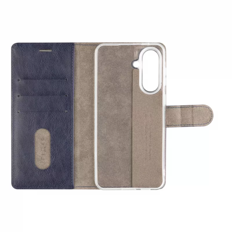 Fixed Opus Funda libro para Samsung Galaxy A57 5G, piel sintética, azul