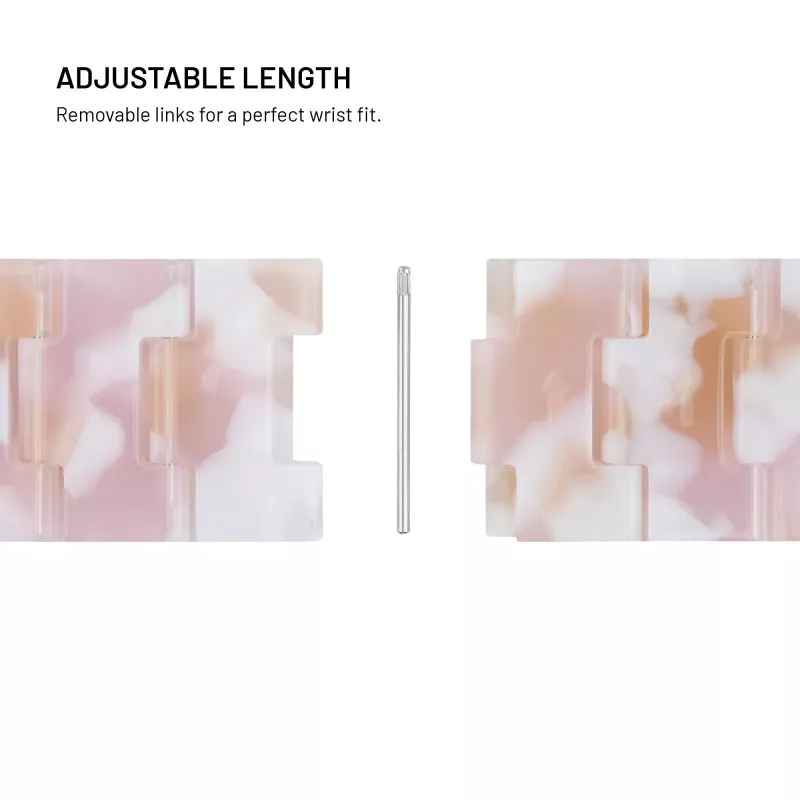 Correa de resina FIXED pro para Apple Watch 38/40/41, Candy Pink