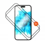 Protector de pantalla fijo para Samsung Galaxy A37 5G - cristal templado - negro - Full Cover 2.5D