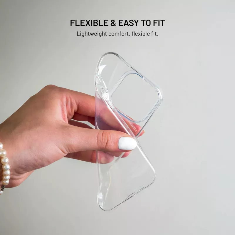 FIXED Story Funda trasera para Xiaomi 17 Ultra, TPU transparente