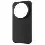 Fixed Story Funda trasera para Xiaomi 17 Ultra, engomada, negra