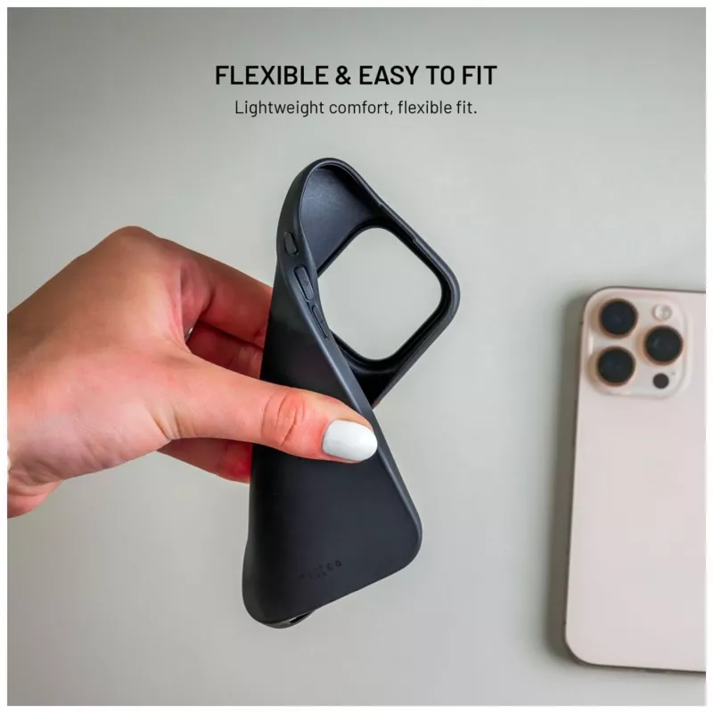 Cubierta trasera Fixed Story para Xiaomi Redmi Note 15 Pro+ 5G, engomada, Negro