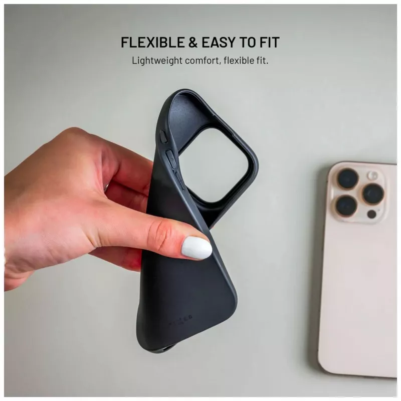 Fixed Story funda trasera para Xiaomi Redmi Note 15 Pro 5G - Goma - negro