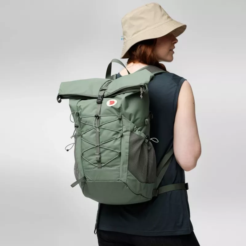 Fjällräven Abisko Hike Foldsack Mochila - Negro
