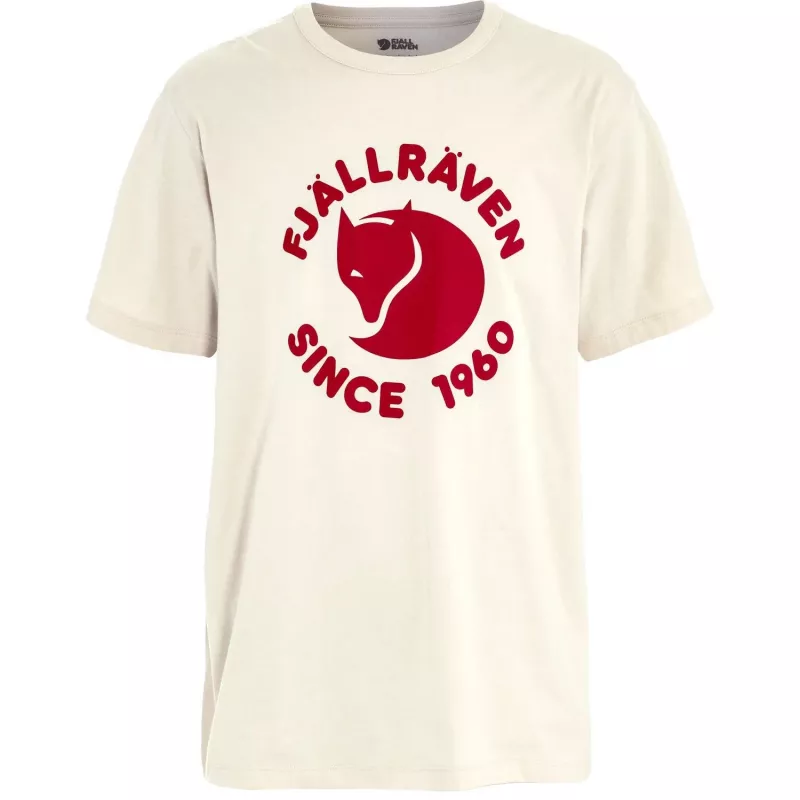 Fjällräven hombre Relaxed Fit camiseta Chalk White
