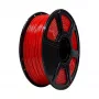FlashForge PLA 1,75 mm rojo 1 kg filamento para impresora 3D