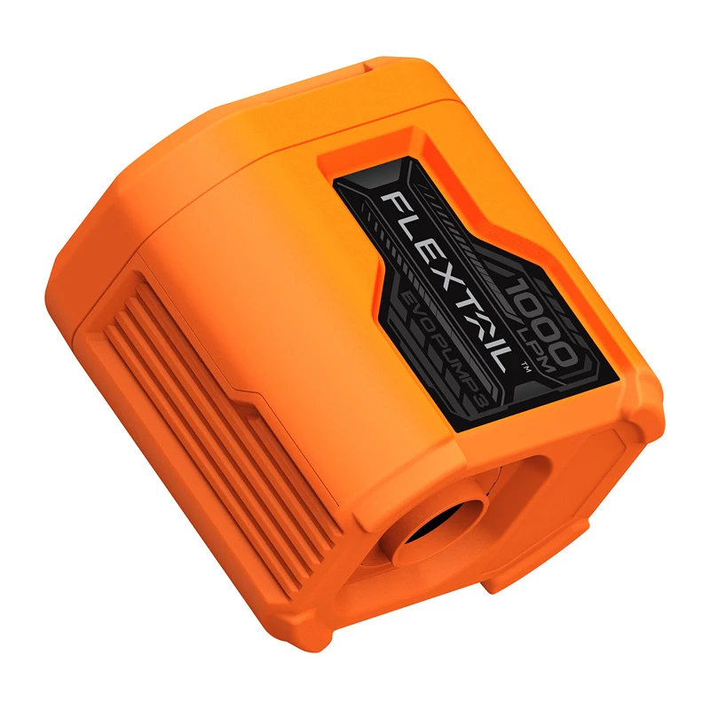 Flextail Evo Pump 3 Bomba de aire portátil y linterna de camping (naranja)