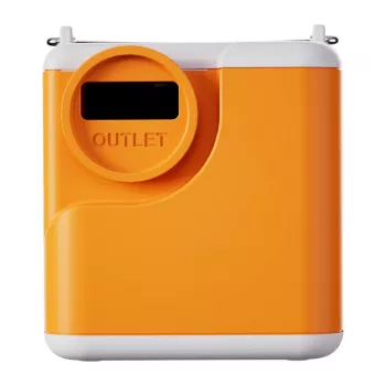 Flextail Nano Pump 5C2 bomba portátil, naranja