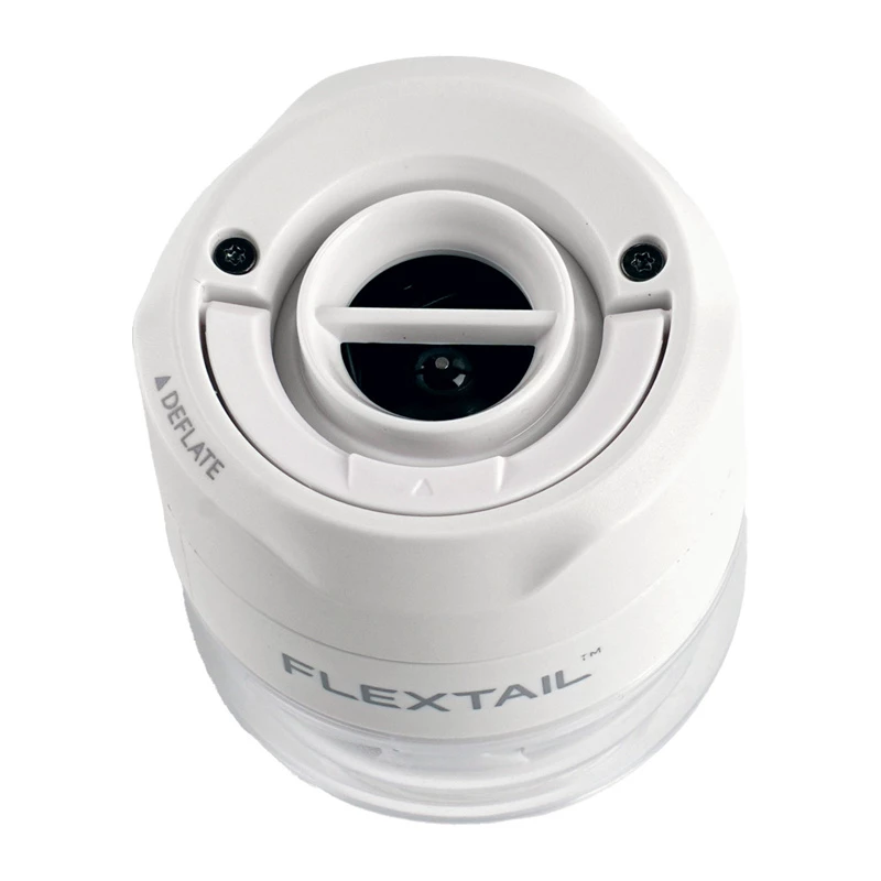 FLEXTAIL Tiny Pump 3X Bomba eléctrica portátil, linterna LED, USB-C, blanco