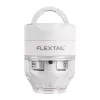 FLEXTAIL Tiny Pump 3X Bomba eléctrica portátil, linterna LED, USB-C, blanco