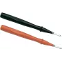 Fluke TP1-1 set de puntas de prueba Slim-Reach, CAT II 1000 V, 10 A, puntas de acero inoxidable, negro/rojo (3971265)