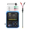 FNIRSI DSO-TC3 Osciloscopio digital portátil, comprobador de transistores y generador de señales 3 en 1