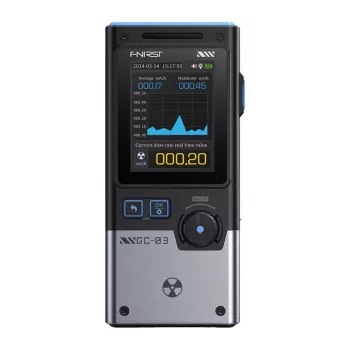 FNIRSI GC-03 BK Detector de radiación ionizante multifunción