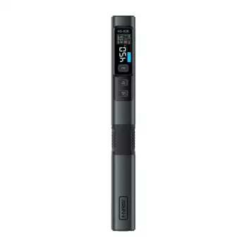 FNIRSI HS-02B F Soldador inteligente de 100 W con USB-C PD, pantalla OLED, calentamiento rápido