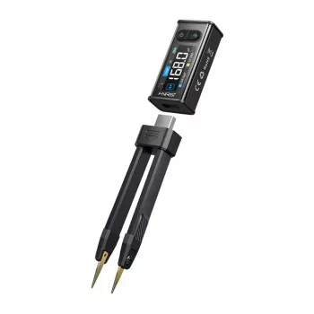 FNIRSI LCR-ST2 Medidor LCR de alta precisión | Frecuencia de prueba 100kHz, pantalla TFT de 2.8 pulgadas, USB-C