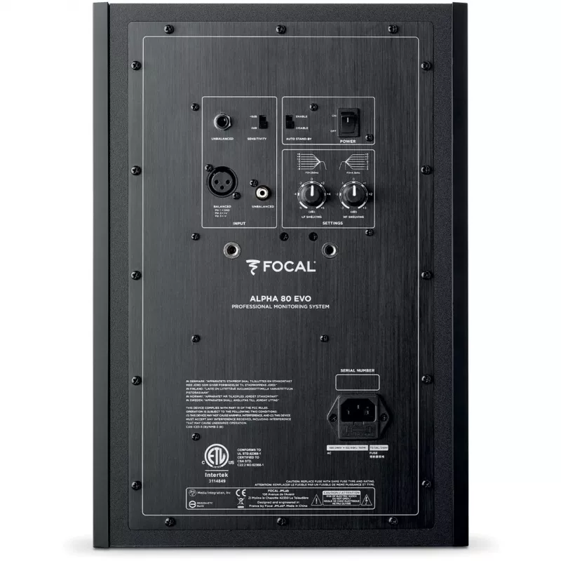 Focal Alpha Evo 80 - Monitor de estudio activo de 2 vías (unidad)