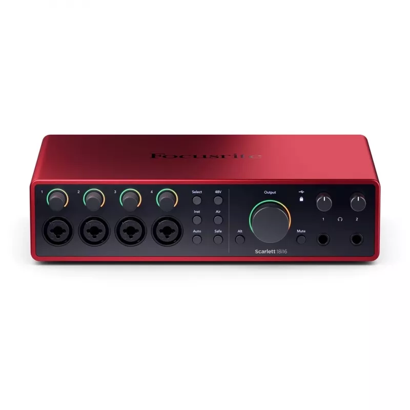 Focusrite Scarlett 18i16 4th Gen Interfaz de audio USB-C