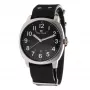 Folli Follie Reloj para hombre Donatella WT14T0015DG 40mm caja de acero inoxidable correa de piel negra cuarzo analógico