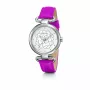 Folli Follie Donatella Reloj de cuarzo analógico de mujer WF15T030SPW 30 mm plata acero inoxidable