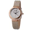 FOLLI FOLLIE Donatella reloj de cuarzo para mujer WF13B032SPI 35mm caja de acero inoxidable esfera blanca correa de piel rosa