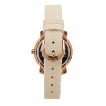 FOLLI FOLLIE Donatella Reloj de mujer de cuarzo WF14B002SPS 35mm oro rosa acero inoxidable piel rosa
