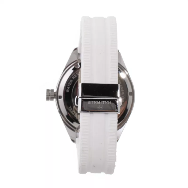FOLLI FOLLIE Reloj de cuarzo para mujer Heart4Heart WF0T027ZDO 45mm Piel blanca