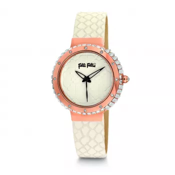 Folli Follie Heart4Heart Reloj de cuarzo de mujer WF13B012SPI 35mm Oro rosa