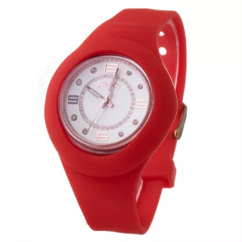 FOLLI FOLLIE Heart4Heart reloj de mujer analógico de cuarzo WF13P020ZSR 40mm acero inoxidable oro rosa brazalete de malla milanesa