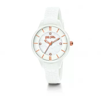 Reloj de mujer Folli Follie Heart4Heart WF15P027ZSW 28mm plata acero inoxidable