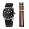 FOLLI FOLLIE MAN WF14T001SDNN 42mm Reloj analógico de cuarzo Piel negra