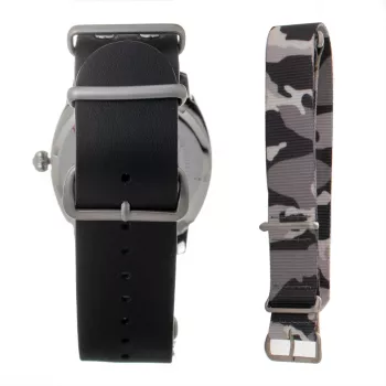 Reloj de hombre Folli Follie WT14T001SDN 40 mm acero inoxidable piel cuarzo analógico