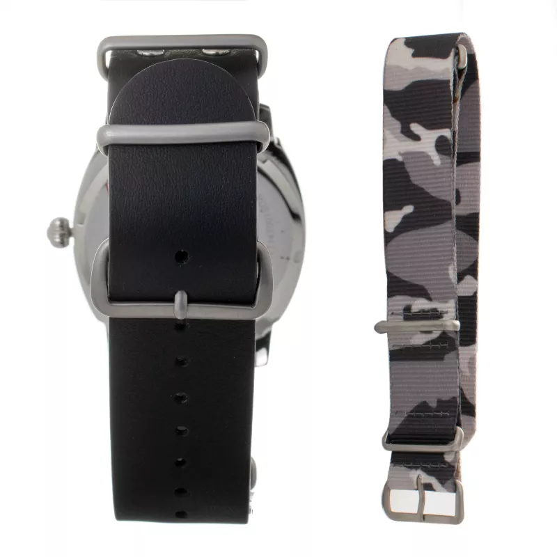 Reloj de hombre Folli Follie WT14T001SDN 40 mm acero inoxidable piel cuarzo analógico