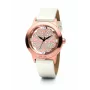 Folli Follie reloj mujer WF0R057SS 35mm acero inoxidable plata esfera blanca cuarzo