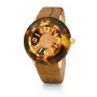 Folli Follie Reloj mujer WF8G034SSB 45mm oro rosa acero inoxidable