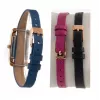 Folli Follie WF13B064SPWA reloj analógico de cuarzo para mujer - correa de piel blanca, caja de oro rosa de 34mm