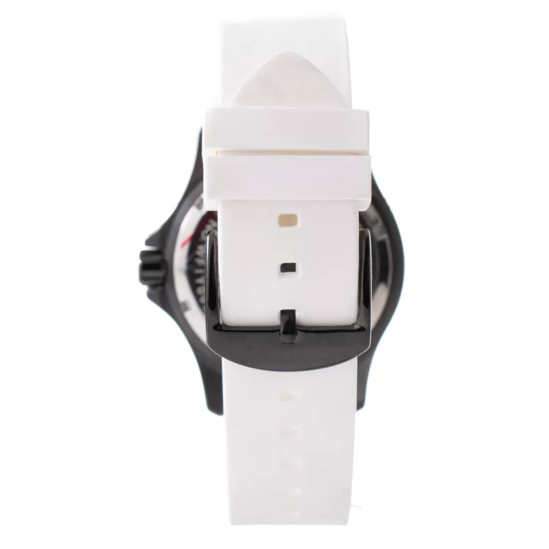 Folli Follie Woman WF1Y002ZDW 42mm reloj analógico de cuarzo correa de piel blanca