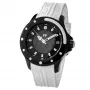 Folli Follie Woman WF1Y002ZDW 42mm reloj analógico de cuarzo correa de piel blanca