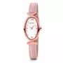 Folli Follie Reloj de cuarzo analógico mujer WF16R031SSS - Tono oro rosa Acero inoxidable, Esfera blanca, 34 mm