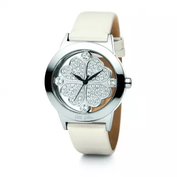 Reloj de mujer FOLLI FOLLIE WF0T057SSZ 32mm acero inoxidable plateado cuarzo