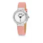 FOLLI FOLLIE reloj de mujer WF13A032SPR 28mm cuarzo analógico acero inoxidable piel rosa