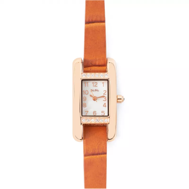 Folli Follie Reloj de mujer WF13B064SPW 20mm oro rosa acero inoxidable