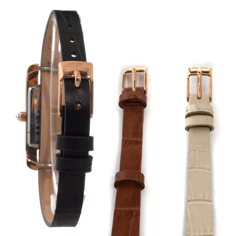 Folli Follie Reloj de mujer WF13B064SPW 20mm oro rosa acero inoxidable