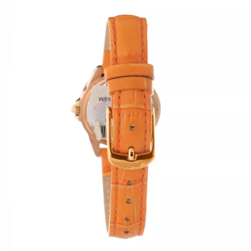 Reloj de mujer FOLLI FOLLIE WF13B071STN 30 mm oro rosa acero inoxidable y piel beige