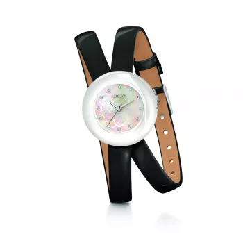 FOLLI FOLLIE Reloj de mujer WF13F030SSK 28mm Acero inoxidable Plata