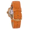 FOLLI FOLLIE Reloj de mujer WF13R002SEN 40mm Oro rosa Acero inoxidable Piel blanca
