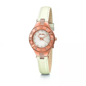 Reloj de mujer FOLLI FOLLIE WF14B004SSS 27 mm plata acero inoxidable cuarzo