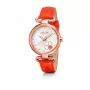 FOLLI FOLLIE Reloj de mujer WF15R029SPNA 32mm oro rosa acero inoxidable piel rosa